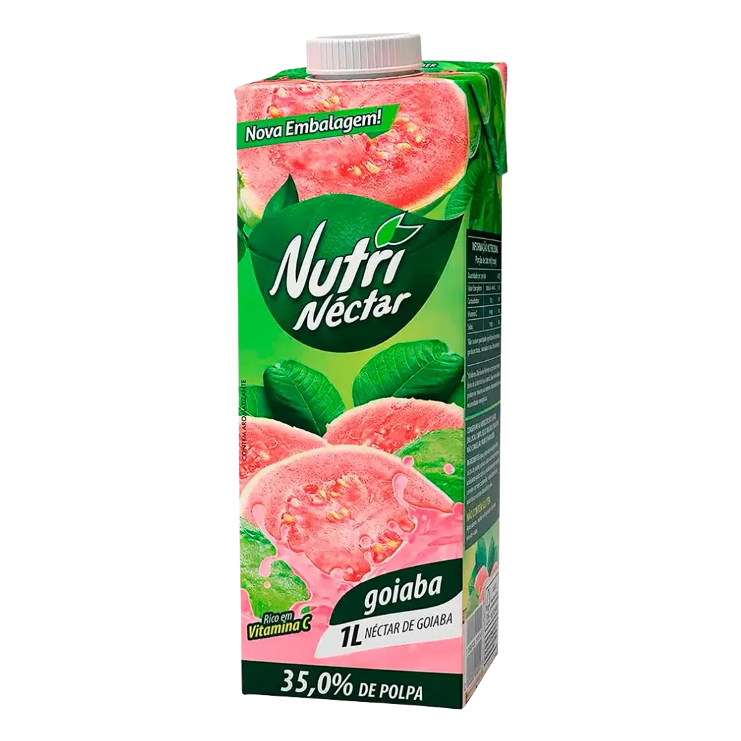 SUCO NUTRI NÉCTAR GOIABA 1L
